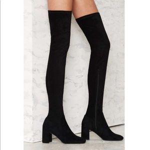 Jeffrey Campbell Over the Knee Thigh High Boots